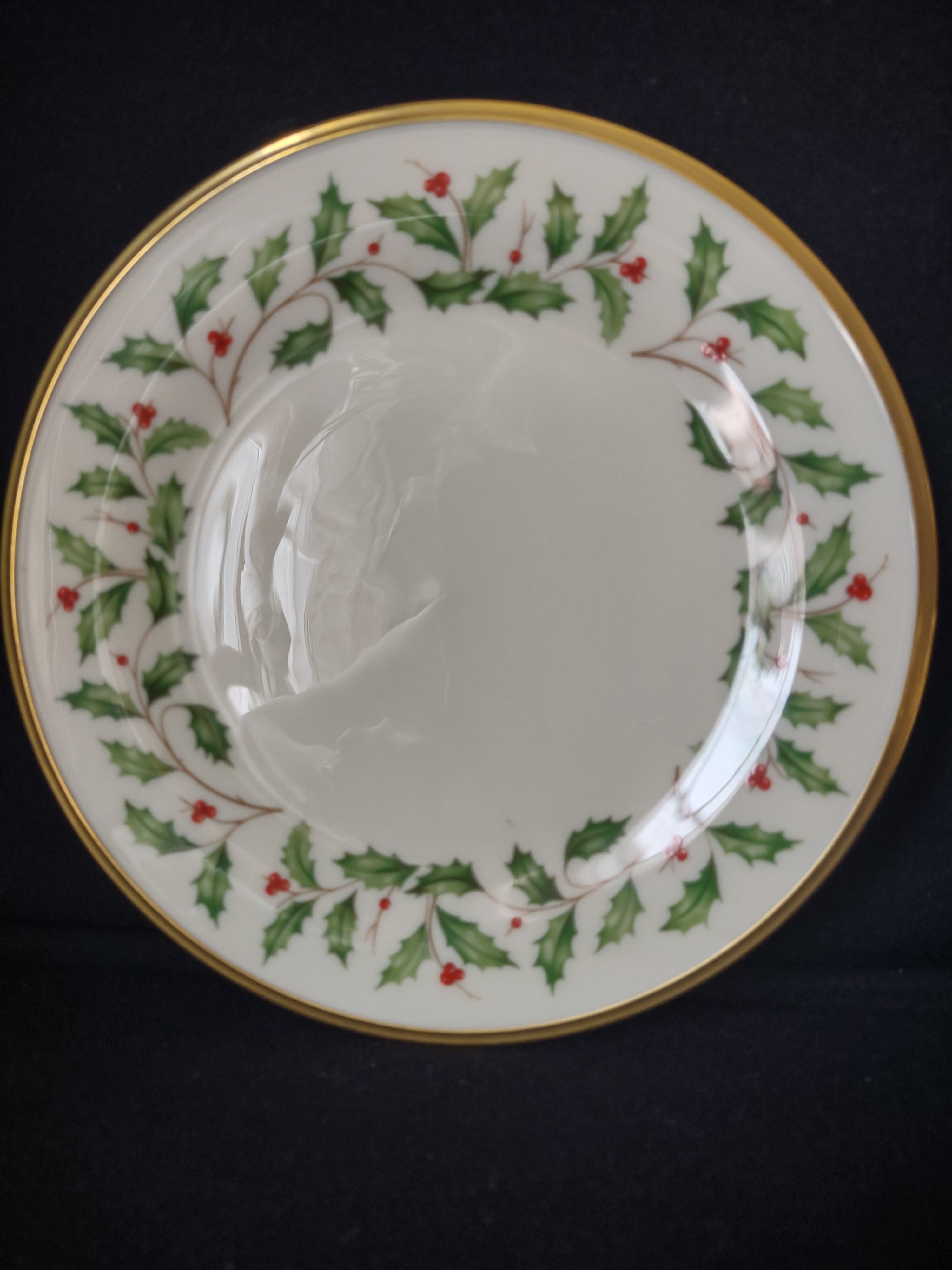Vintage Lenox Holiday Salad or Luncheon Plate 8-1/8" (lot 1870)