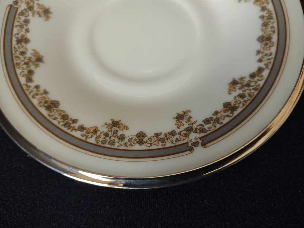 Vintage Lenox Lace Point Tea Cup with Saucer (lot 1807)