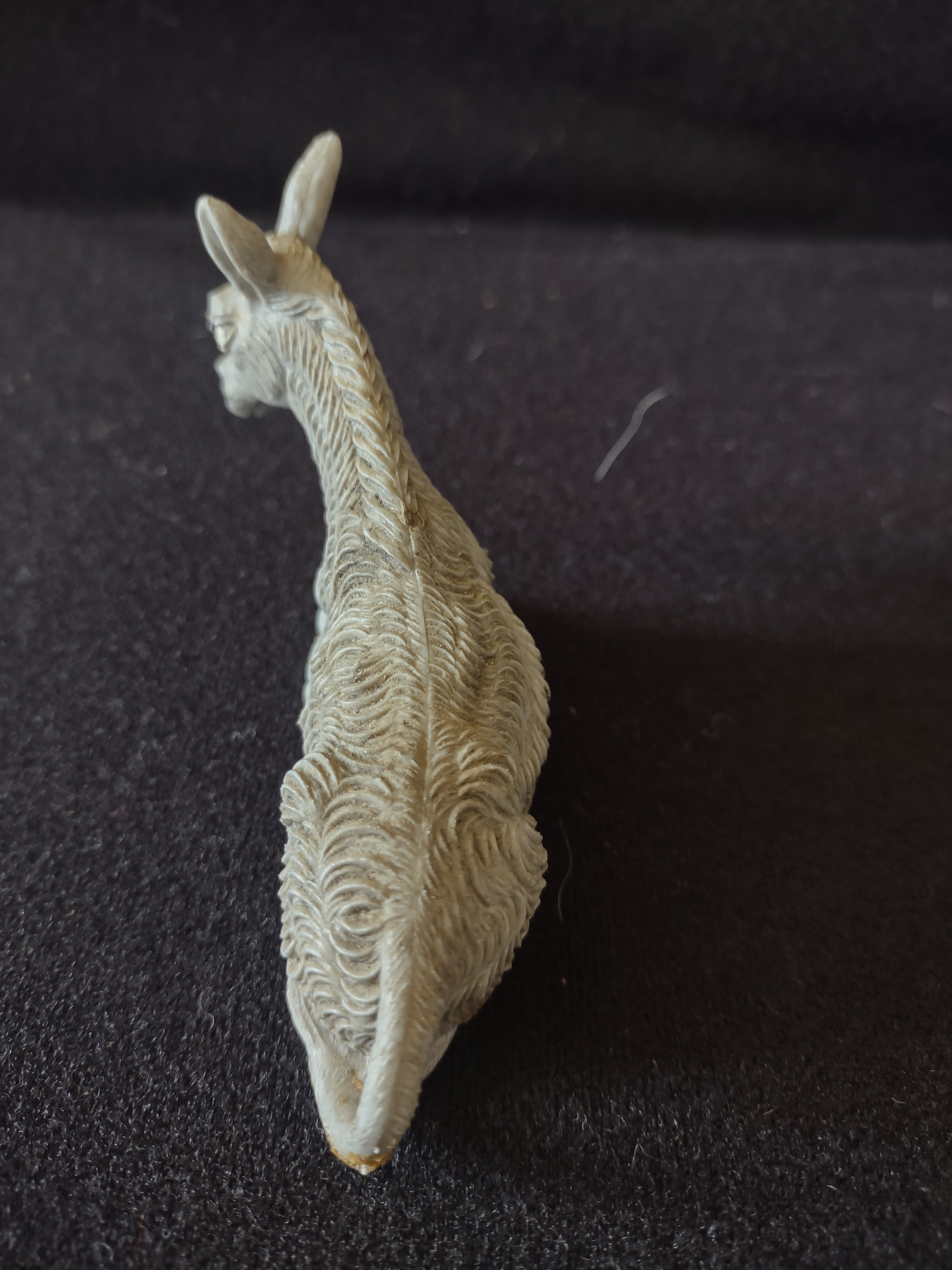 Vintage Christmas Nativity 4" Grey Donkey (Lot 4237)