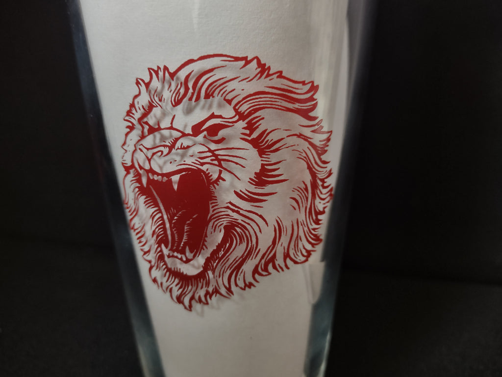 Drinking Beer Glass Lion Head (lot 1555)