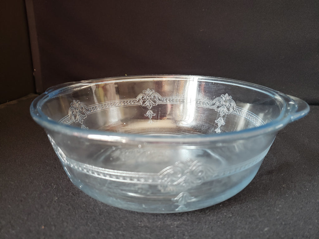 Vintage Fire King Sapphire Blue Philbe 8" Casserole Dish NO LID (2150)