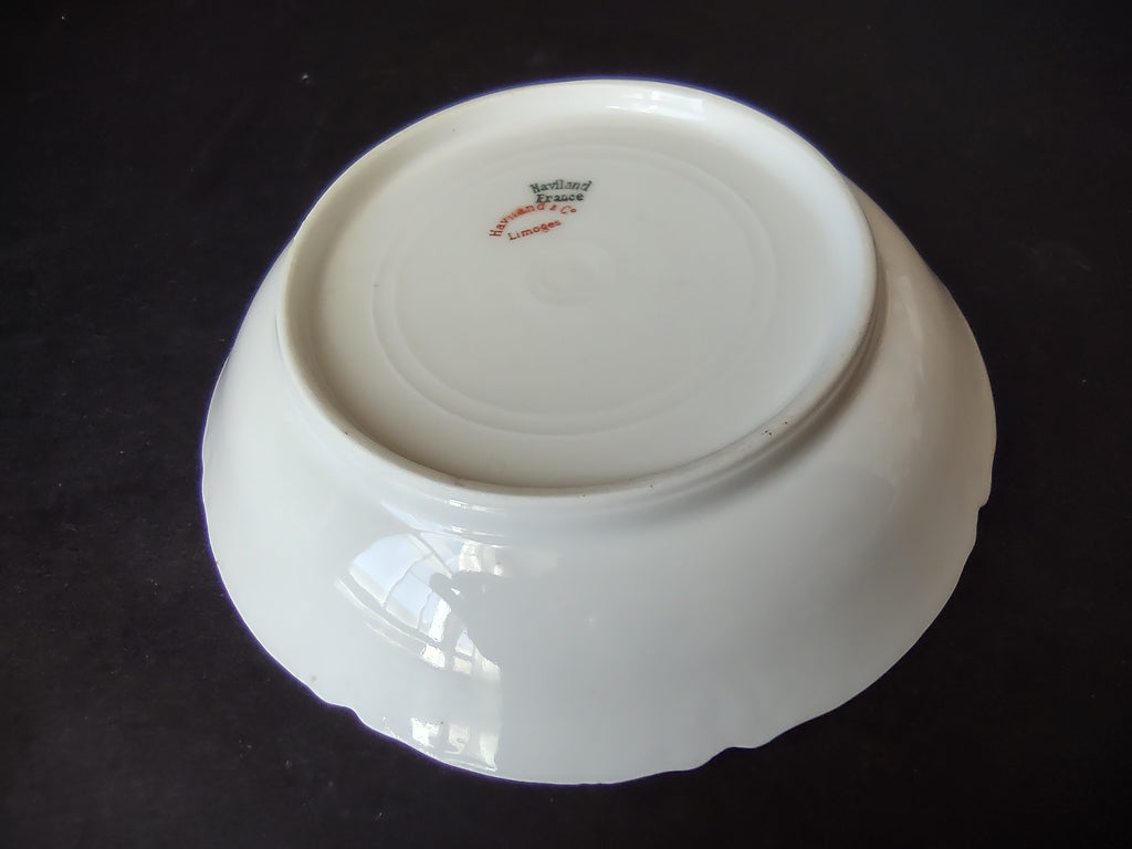 Haviland Limoges French Cottage Cranberry Sauce Small Bowl Pink 5" (lot 1119)