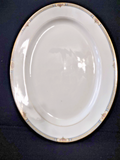 Noritake The Basel Oval Holiday Turkey Serving Platter 16-1/2" Japan (304)