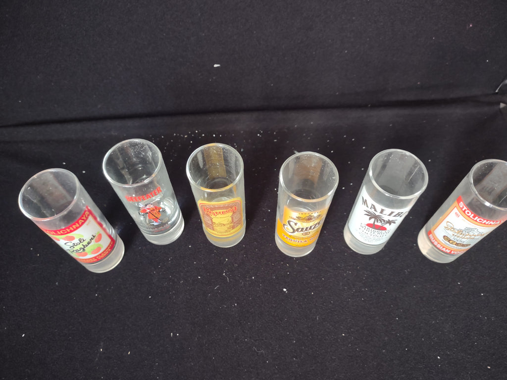 Luminarc 2 oz Shooters 6 Shot Glasses (lot 2382)