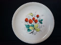 Vintage Westmoreland Strawberry Motif Milk Glass Dessert Plate (lot 2185)