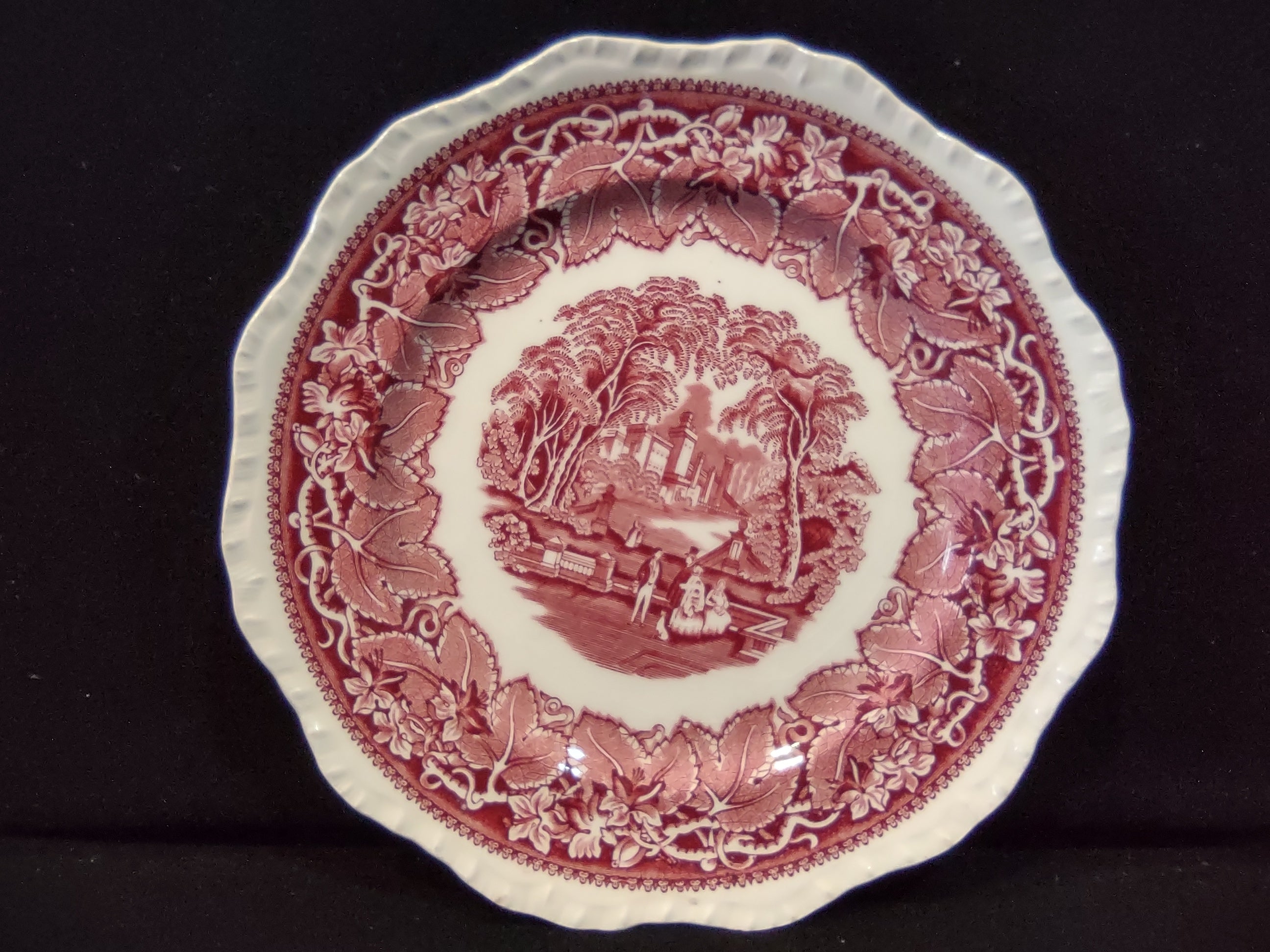 Vintage Dinner Plate Mason Vista Ironstone England (lot 5687)