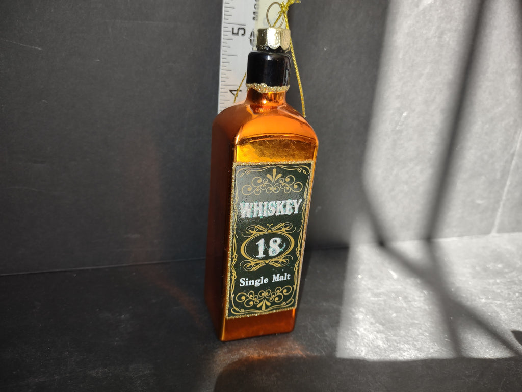 Christmas Ornament Glass Whiskey Single Malt (lot 4824)