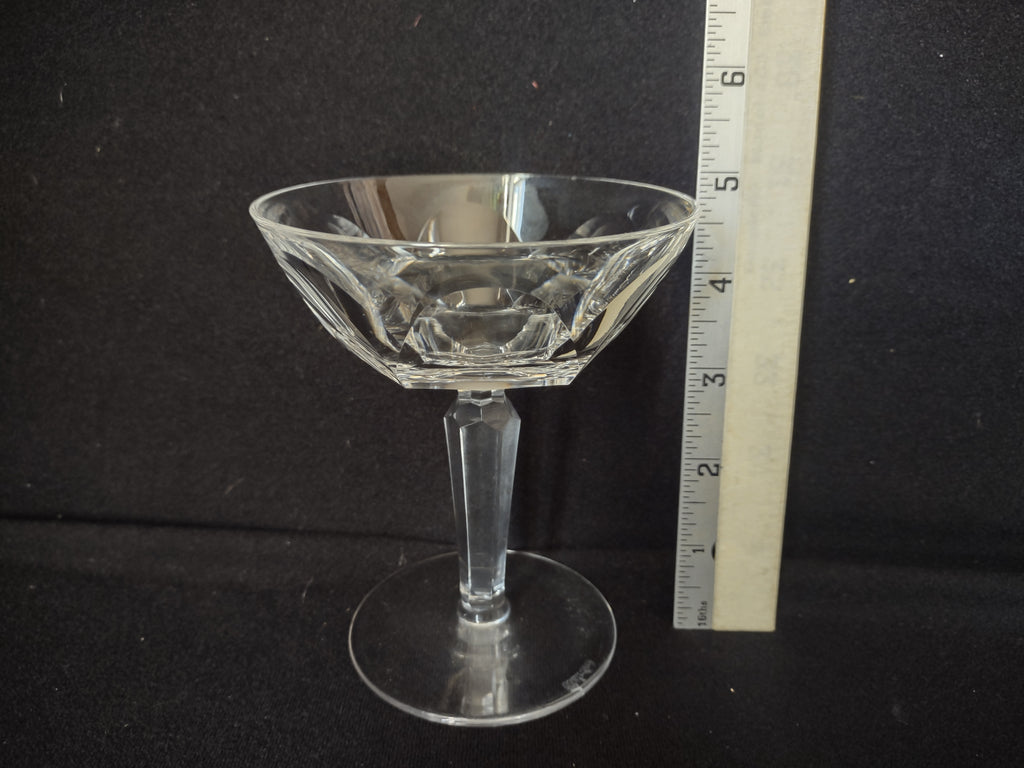 Set of 2 Vintage Waterford Sheila Champagne/Tall Sherbet 4 - 3/4" Tall (lot 2736