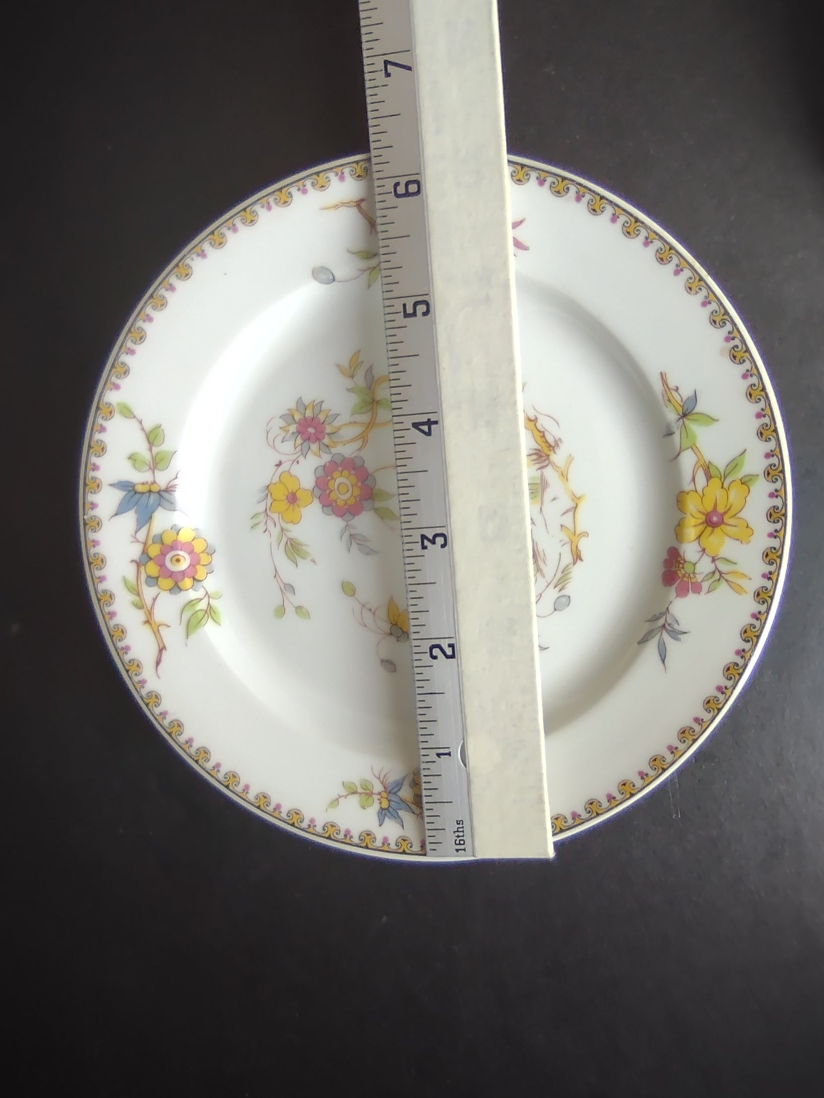 B. Altman Limoges Old Abbey Rouen Spray Pheasant Bouillon Cup & Bread (lot 813)