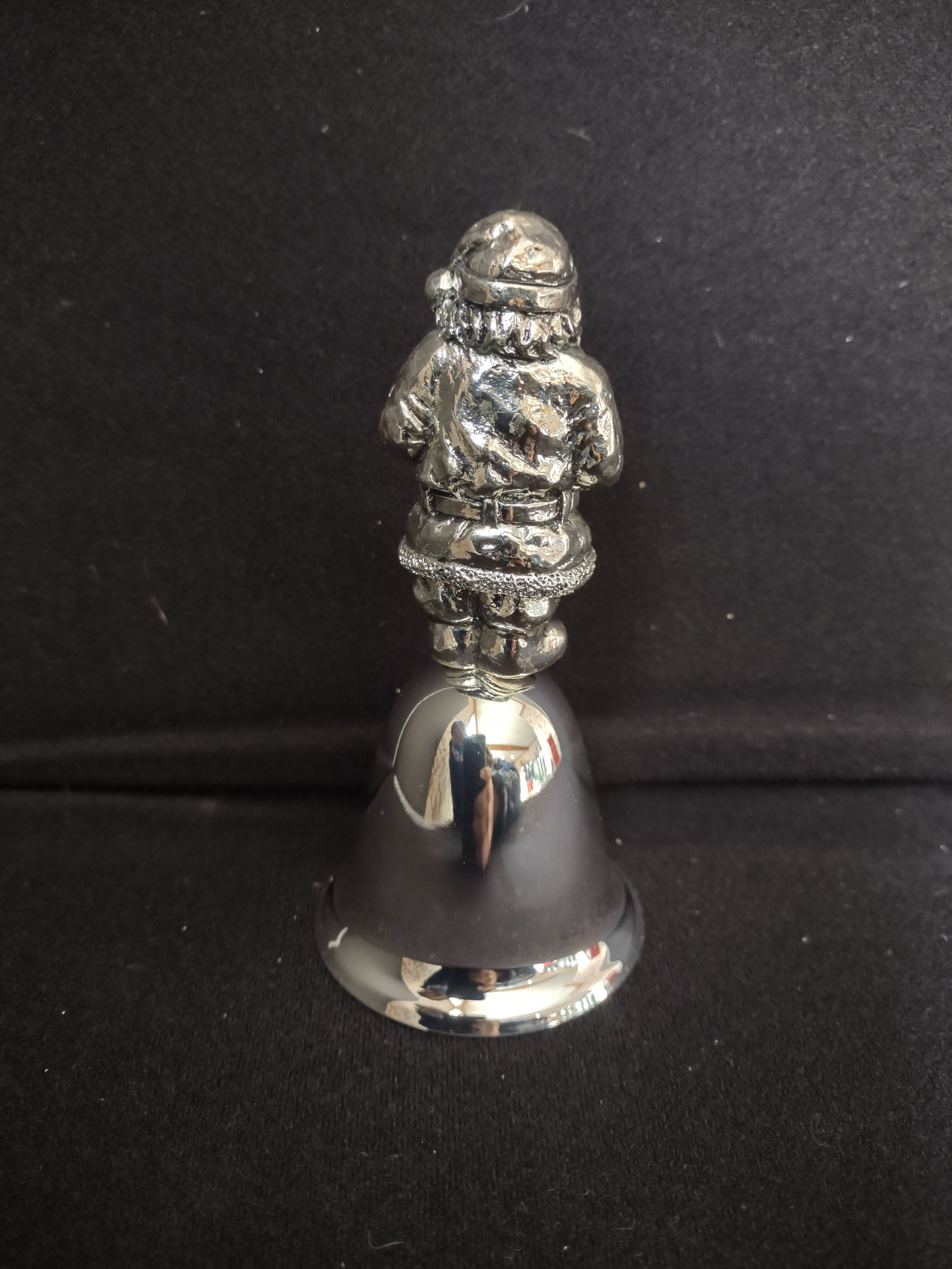 Christmas Santa Bell Silver-Plated St. Nicholas Square 2007 (lot 2515c)