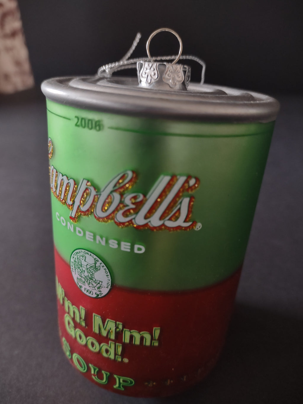Vintage Christmas 2006 Campbells Collector Edition Soup Can IMPERFECT (Lot 4709)