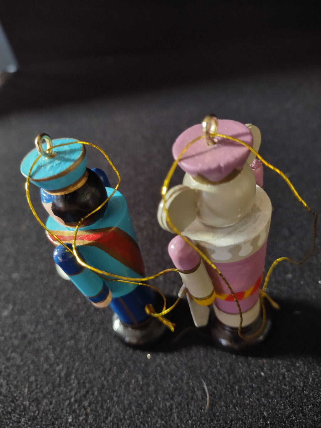Vintage Avon Nutcracker Christmas Ornaments Soldier Mouse King (Lot 4807)