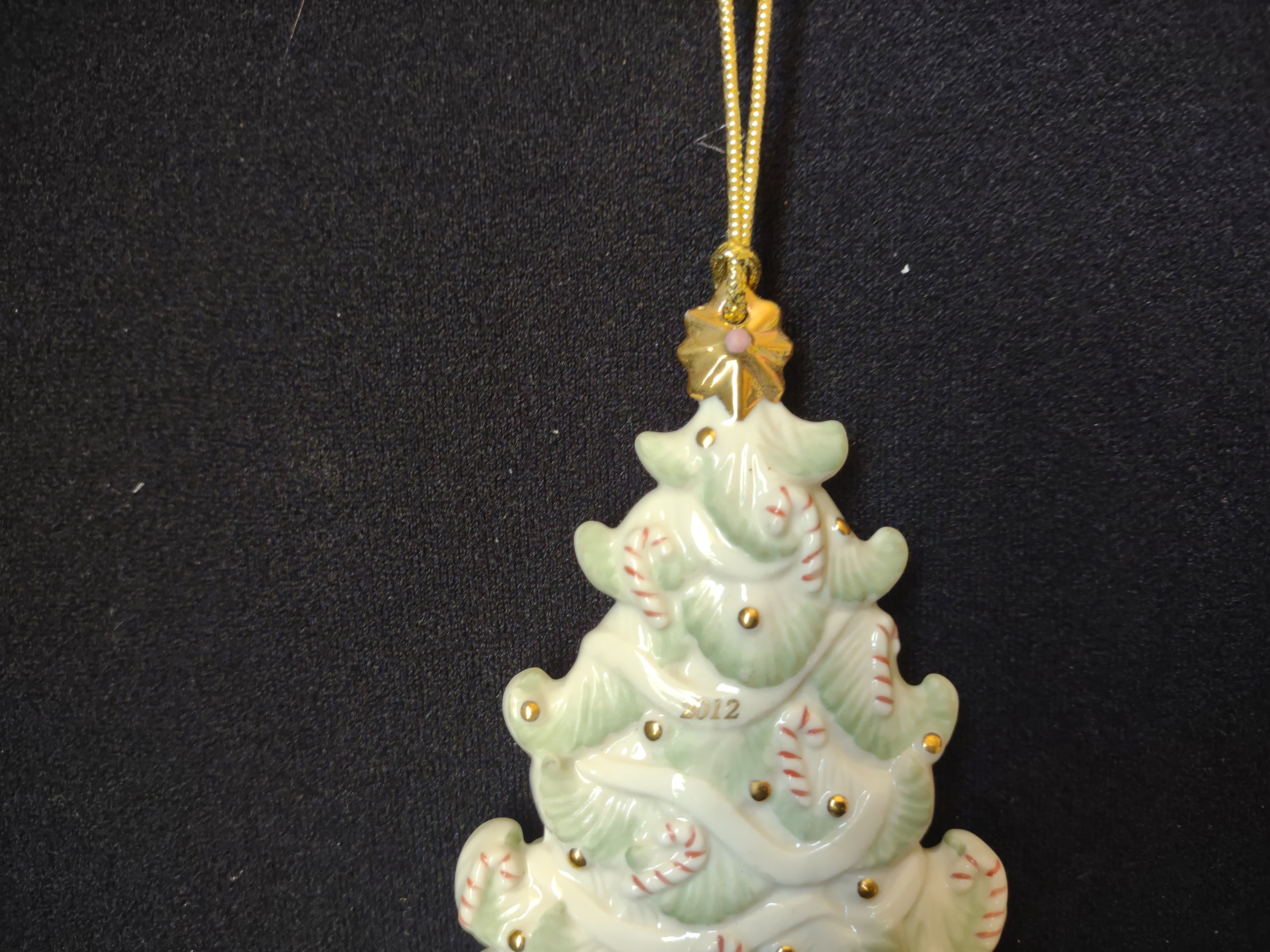 Lenox 2012 USS Research Christmas Tree Ornament (lot 1661)