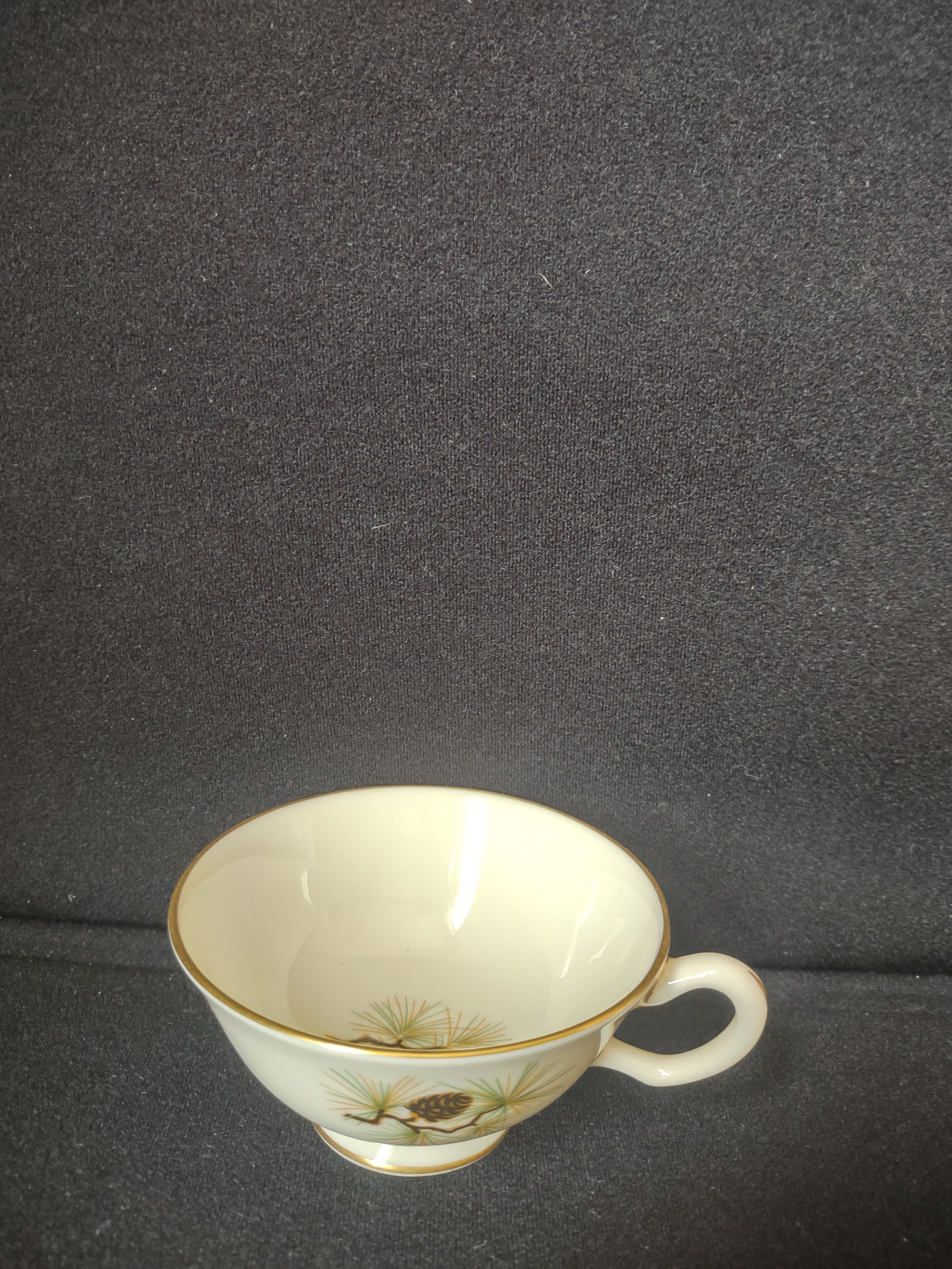 Vintage Lenox Pine W-331 Tea Cup ONLY (lot 1867)