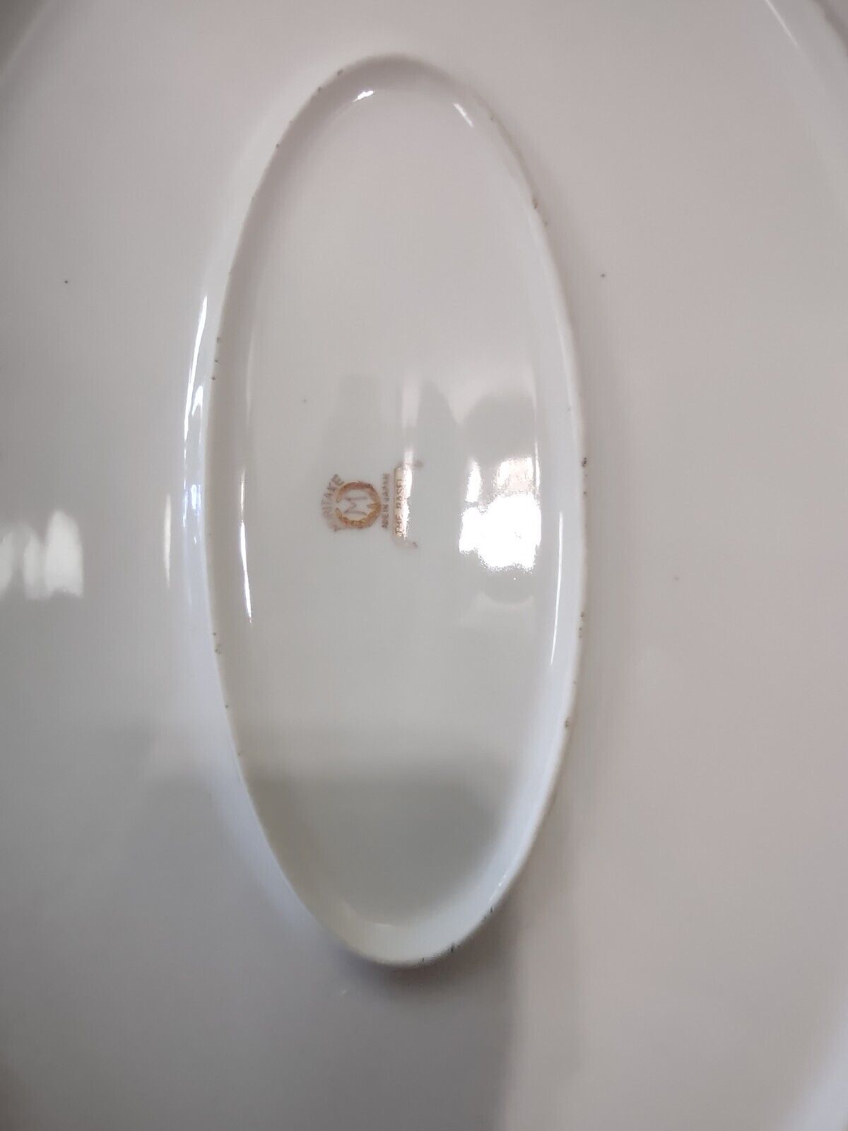 Noritake The Basel Oval Holiday Turkey Serving Platter 16-1/2" Japan (304)