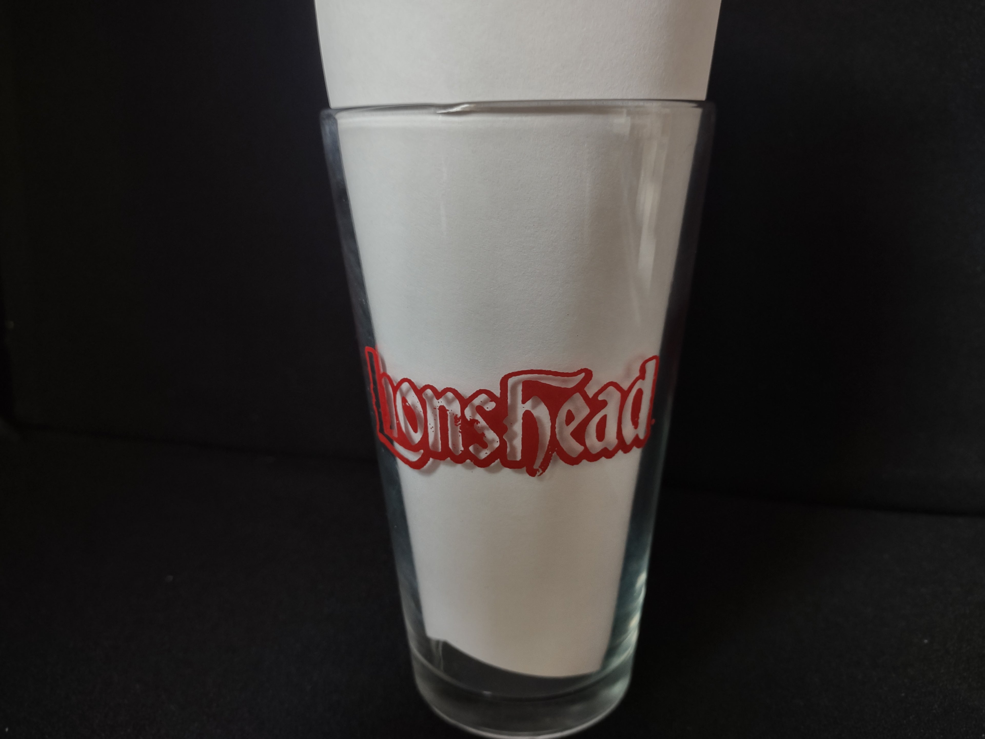Drinking Beer Glass Lion Head (lot 1555)