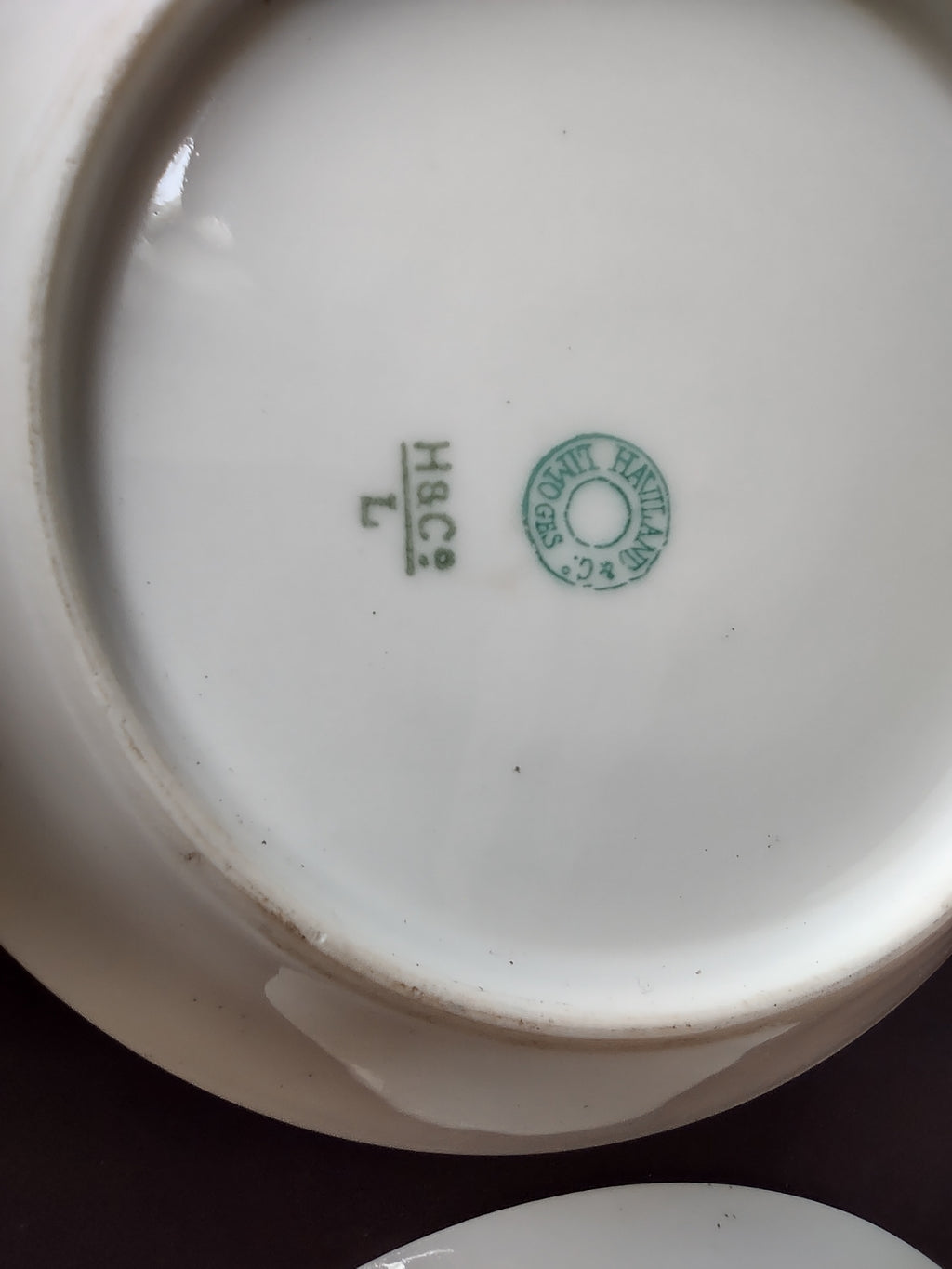 Depose Haviland Limoges Pink Brown Cornflower 2 x Small Bowl (lot 967)
