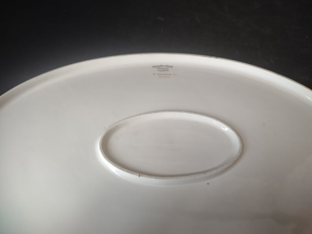 Vintage Haviland Limoges France Scalloped Edge Turkey Serving Platter (lot 2612)