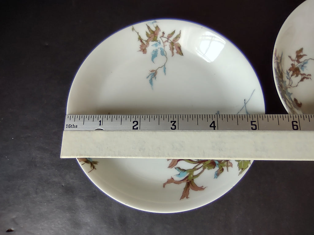 Depose Haviland Limoges Pink Brown Cornflower 2 x Small Bowl (lot 967)