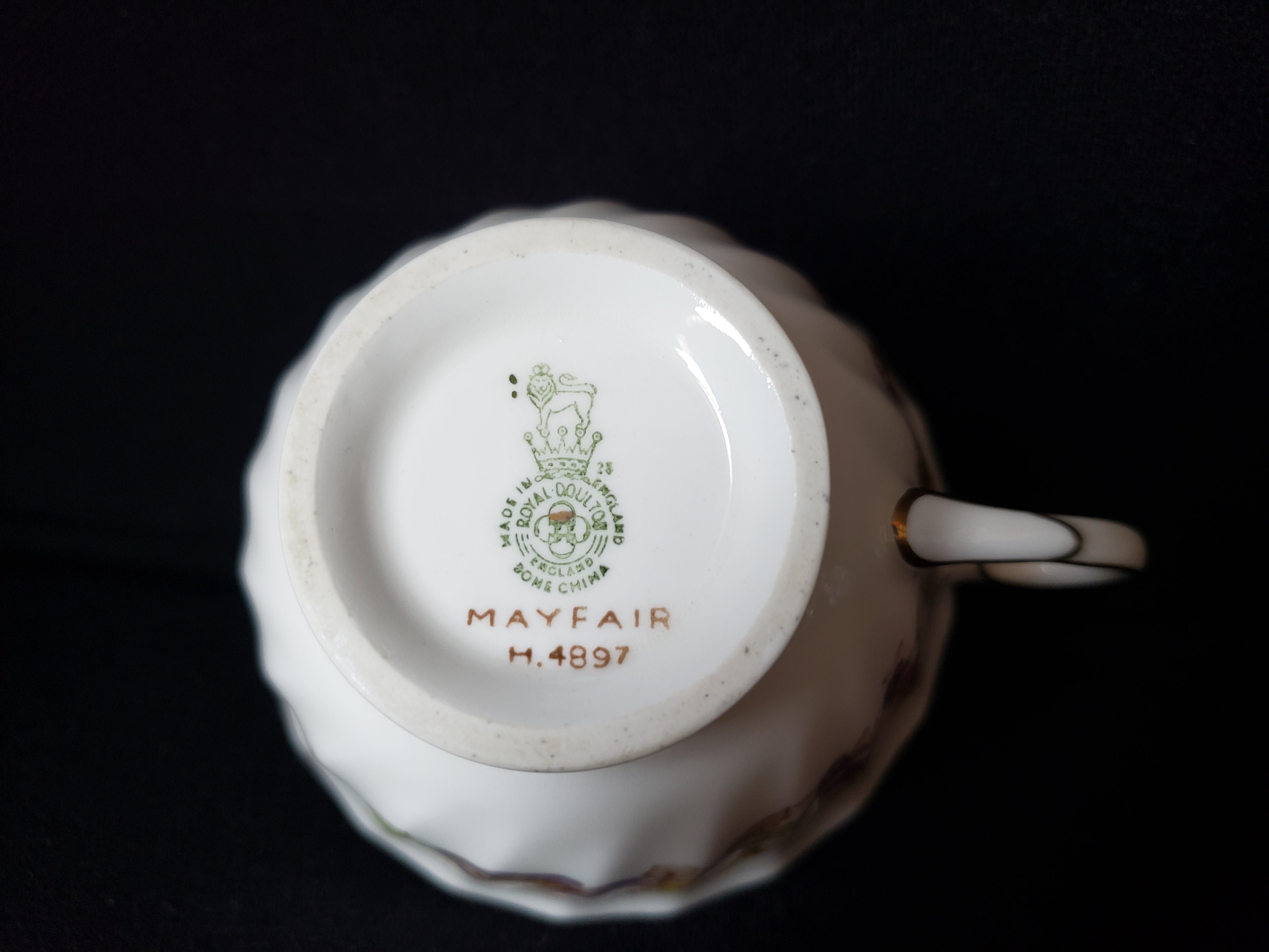 Vintage Royal Doulton Mayfair Tea Cup ONLY (lot 2103)