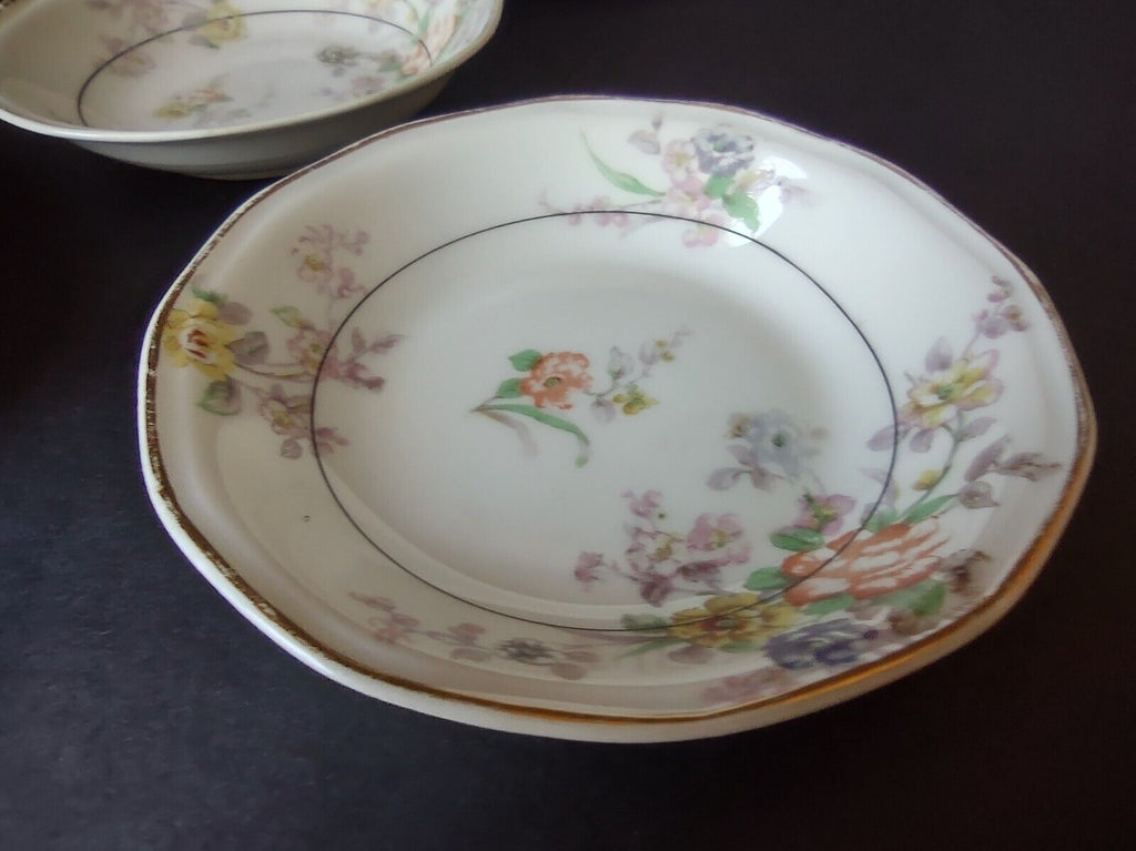 Haviland Limoges White Jewel 5 x Small Bowl 5" Floral (lot 798)