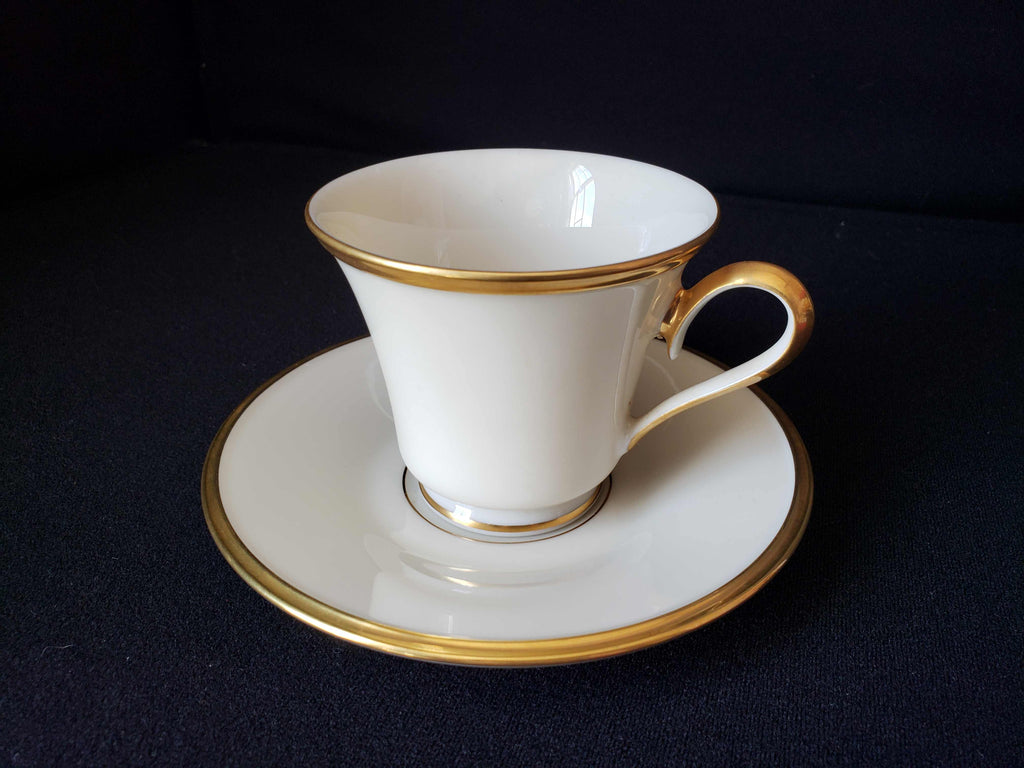 Vintage Lenox Dimension Collection Eternal Tea Cup with Saucer (lot 1933)