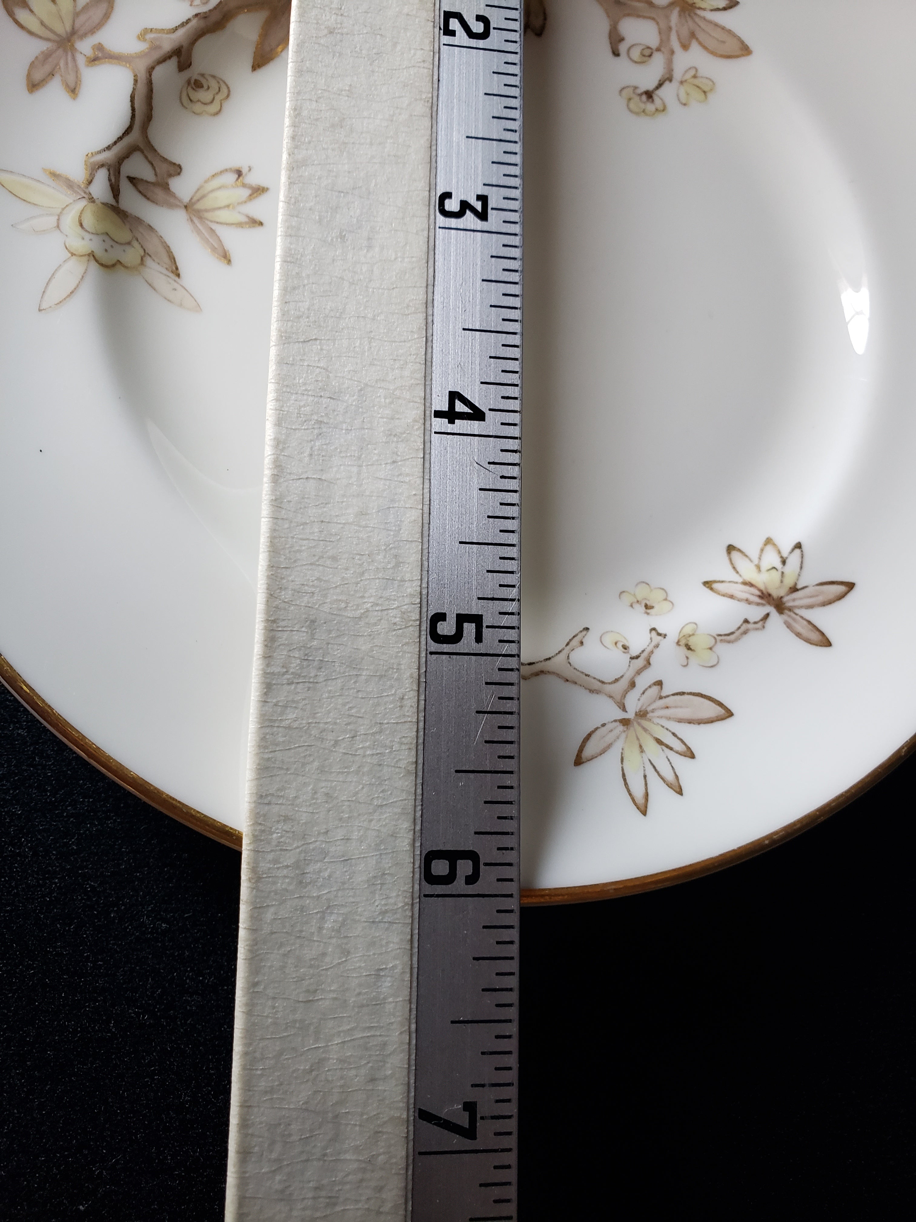 Vintage Royal Worcester Reverie Salad or Dessert Plate 8" (lot 2136)