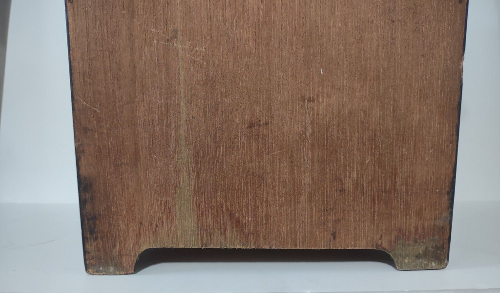 Tansu Design Wooden Dark Brown Shelf 13-1/2" x 10-1/2"