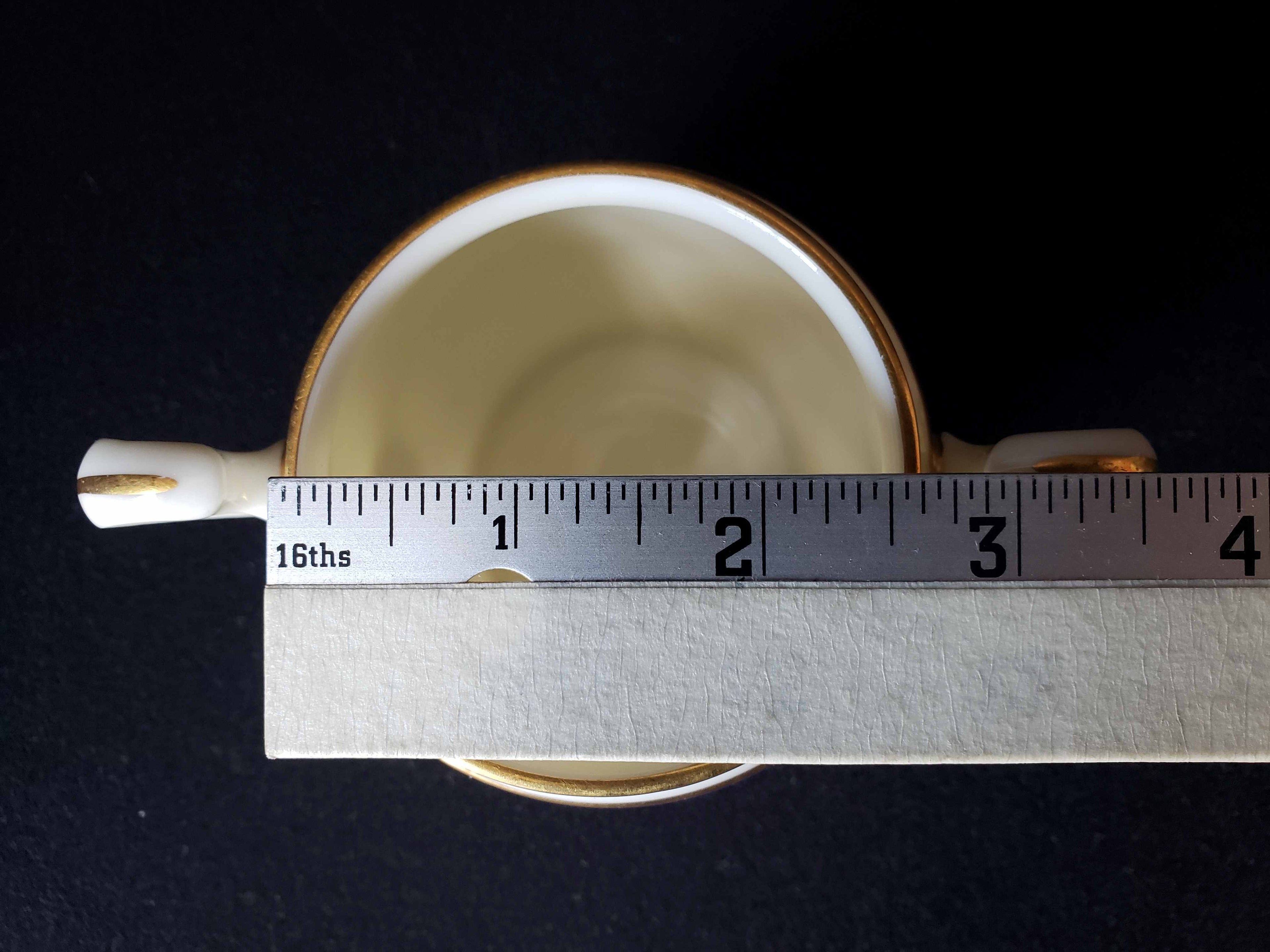 Vintage Lenox Ovington's Sugar Bowl NO LID (lot 1949)