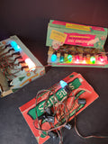 Sure Lites Renown Shunt Lamp Dialco Vintage Christmas Light Set (lot 3220)