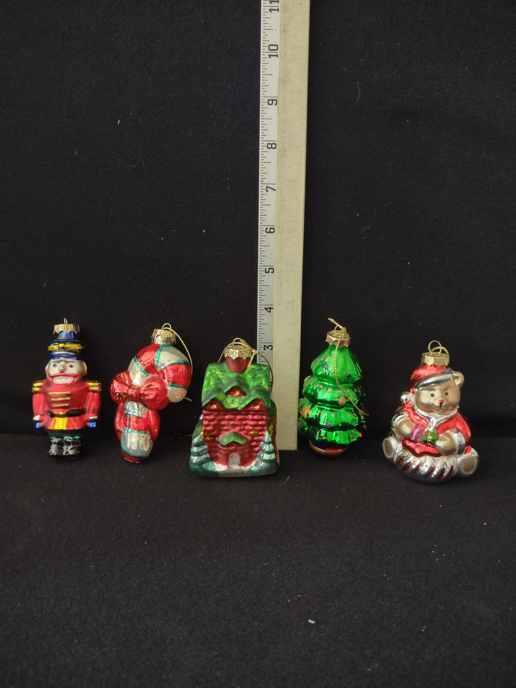 Thomas Pacconi 11 Glass Christmas Ornaments (Lot 3791)