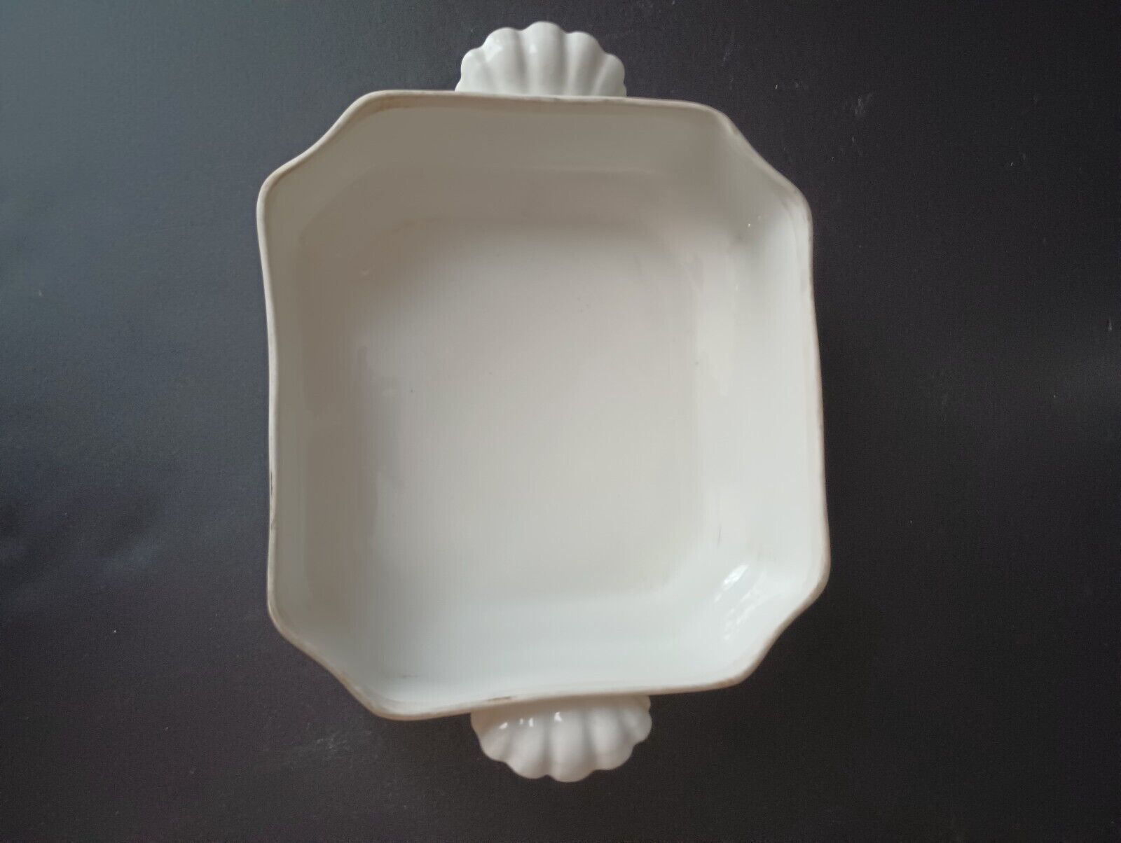 H&C Limoges France White Square Serving Dish Set of 3 (lot 402)