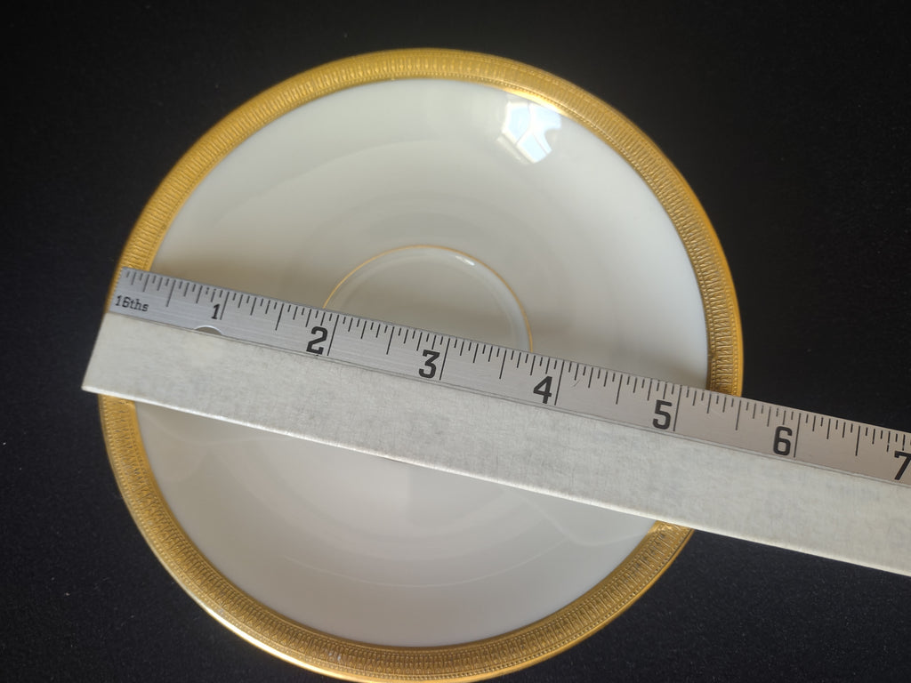 Vintage Lenox J-30 Gold Trim Tea Cup with Saucer (lot 1804)
