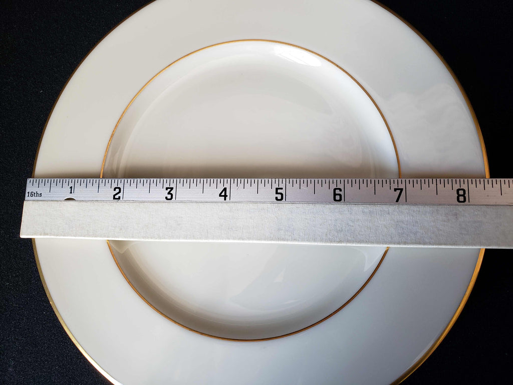 Vintage Lenox Mansfield Salad or Luncheon Plate 8-1/2"(lot 1969)
