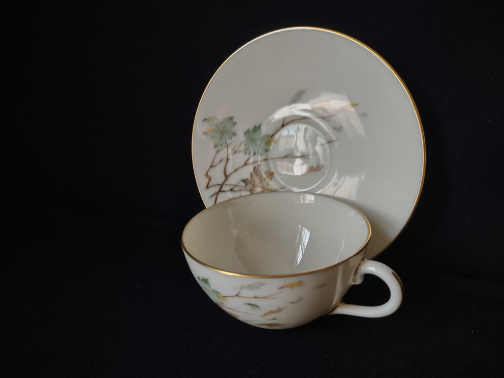 Vintage Lenox Westwind X-407 Tea Cup with Saucer (lot 1832)