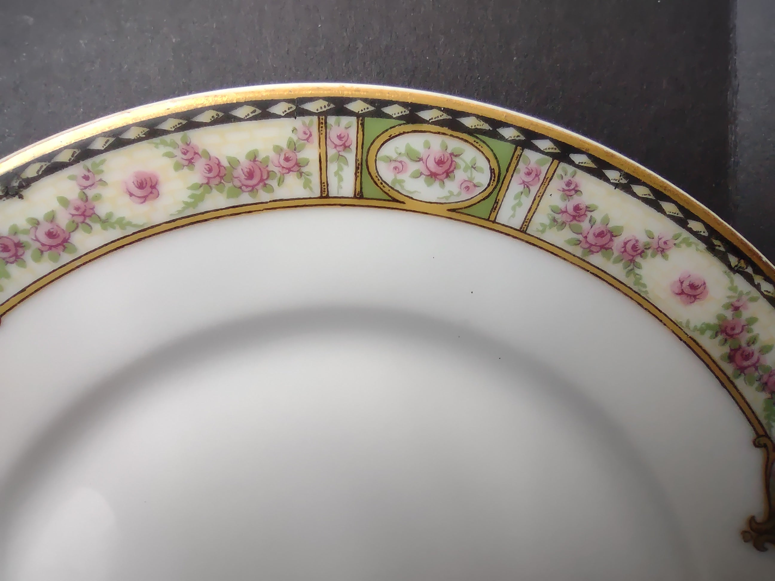 Haviland Limoges French Shabby Cottage Chic Bread/Butter Plate (lot 1129)
