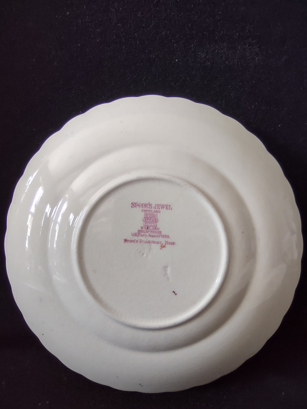 Vintage Spode Copeland Billingsley Rose English Cottagecore Liner [5851]