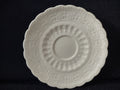 Vintage Spode's Jewel Embossed Cream Saucer Scalloped Edge Cottagecore [5858]