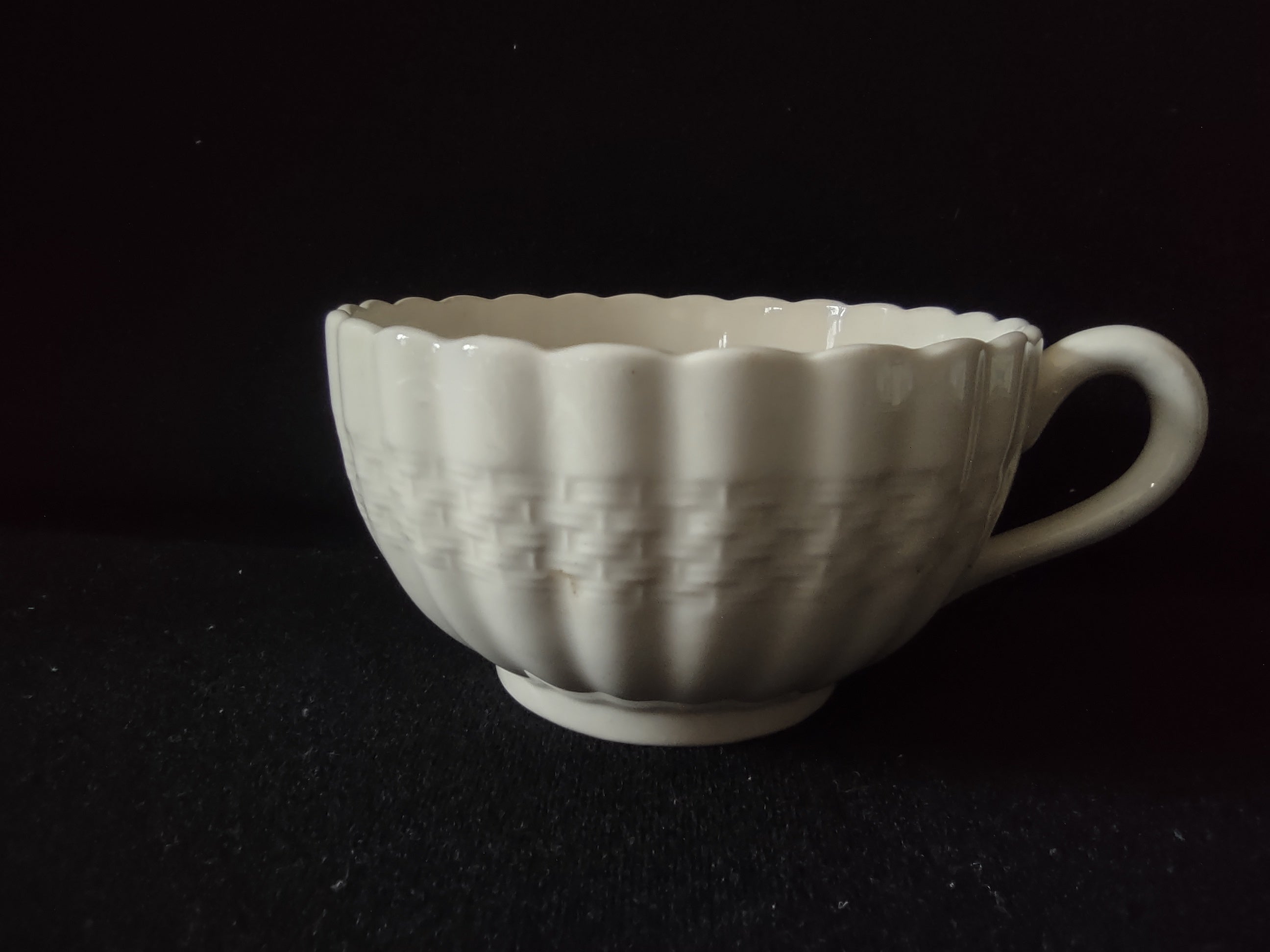 Vintage Copeland Spode Chelsea Wicker Tea Cup English Cottagecore [5861]