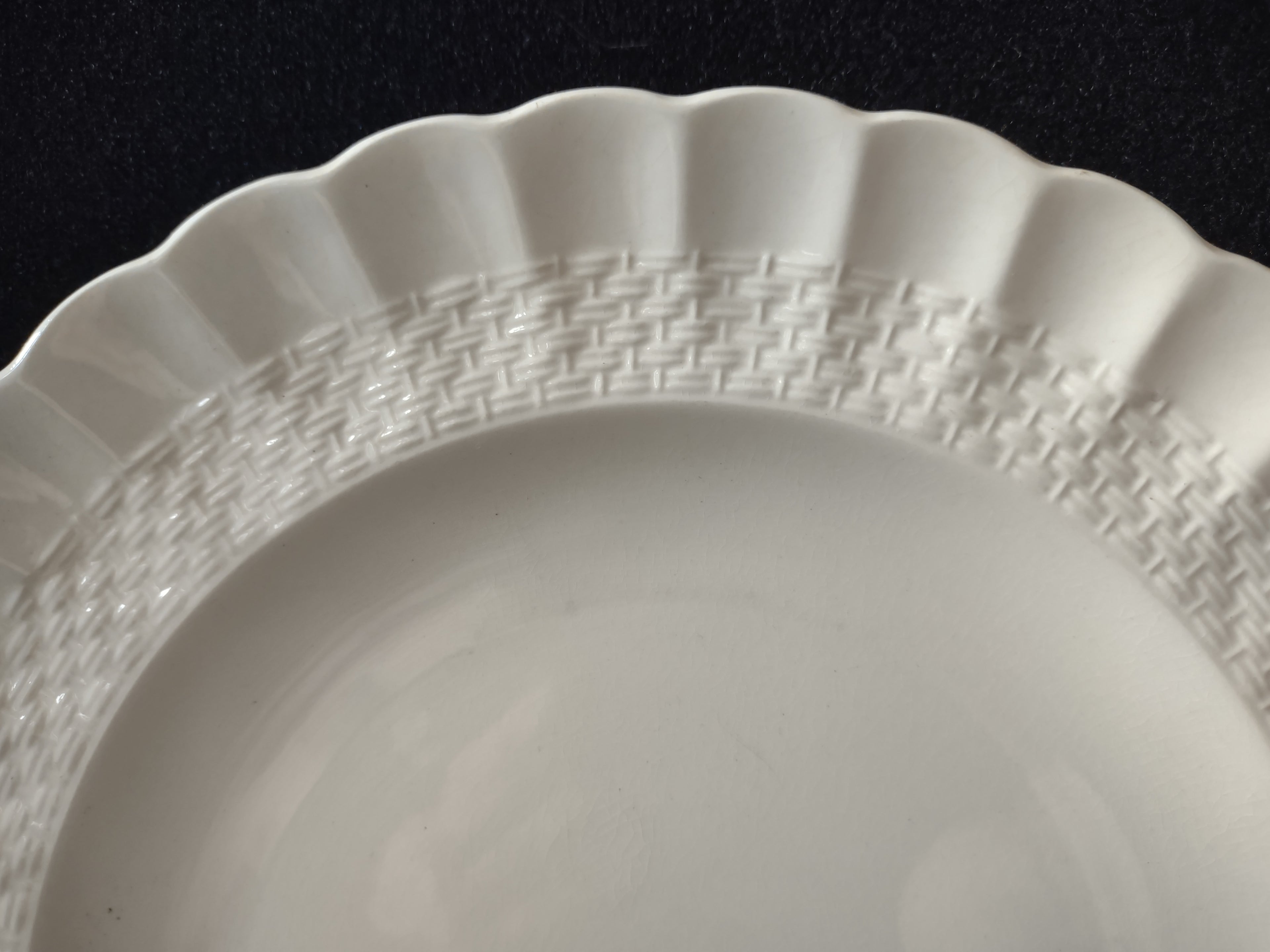 Vintage Copeland Spode Chelsea Wicker Salad Plate Cottagecore [5862]