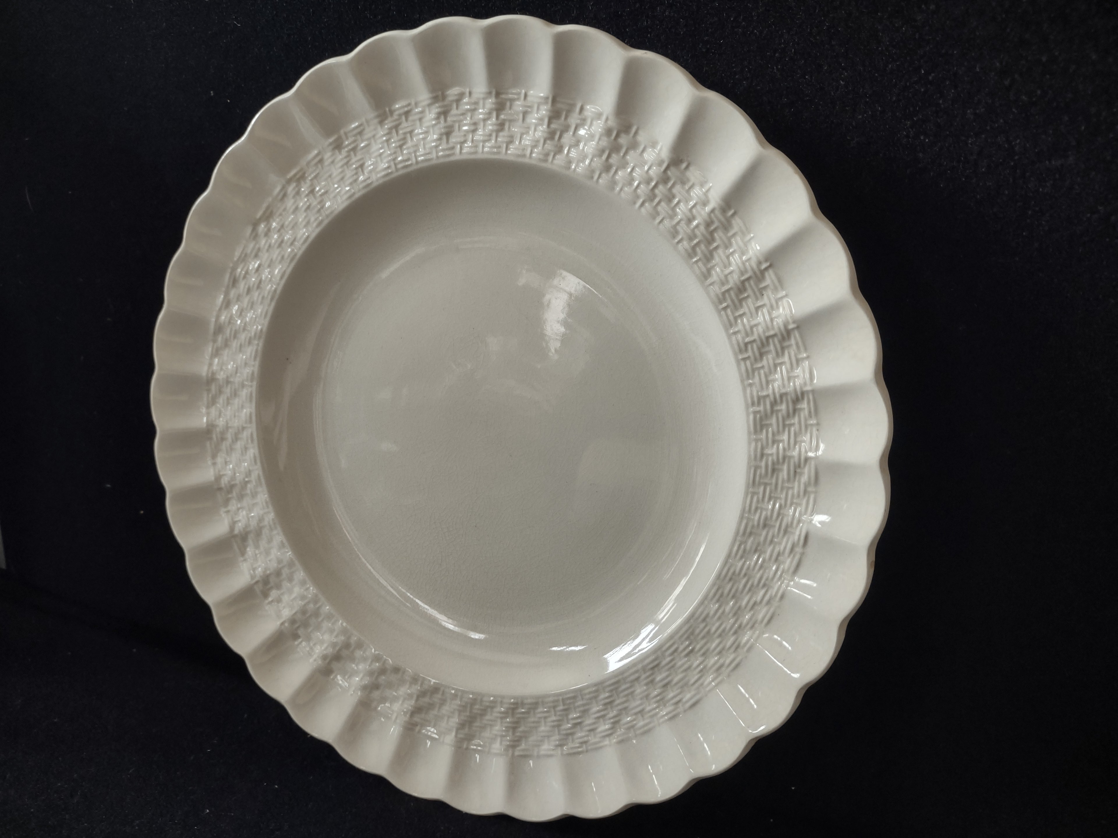 Vintage Copeland Spode Chelsea Wicker Salad Plate Cottagecore [5862]