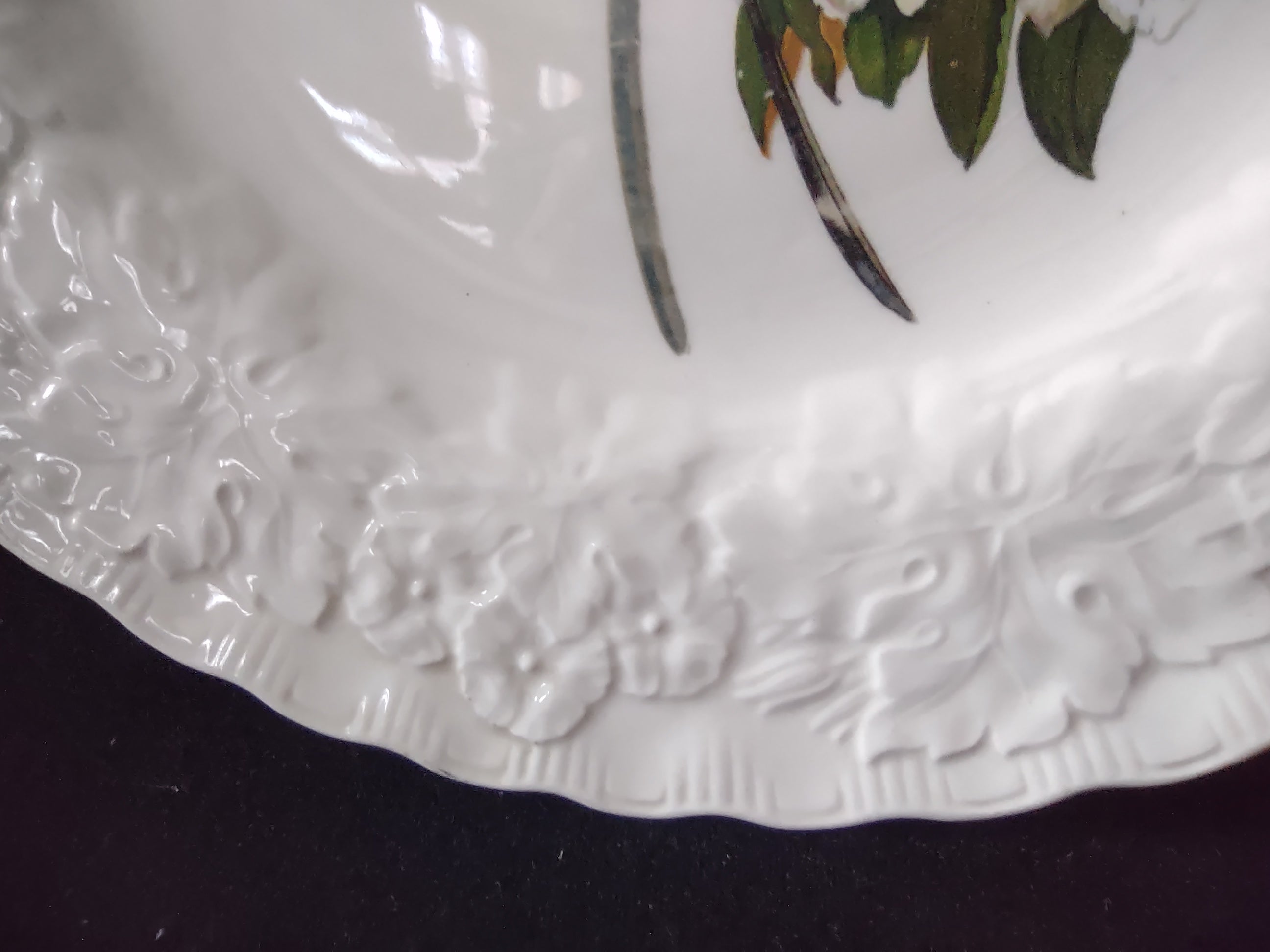 Vintage Alfred Meakin Audubon Fork-Tailed Flycatcher Dinner Plate [5865]