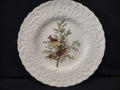 Vintage Alfred Meakin Audubon Cedar Waxwing Bird Collector Plate England [5866]