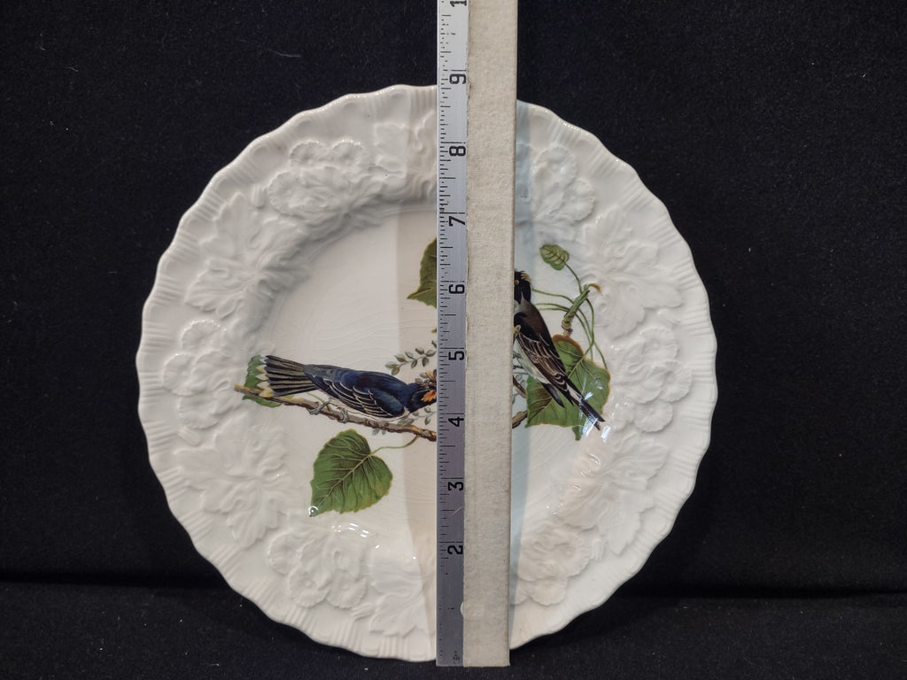 Vintage Alfred Meakin Audubon Kingbird Cottagecore Plate England [5867]