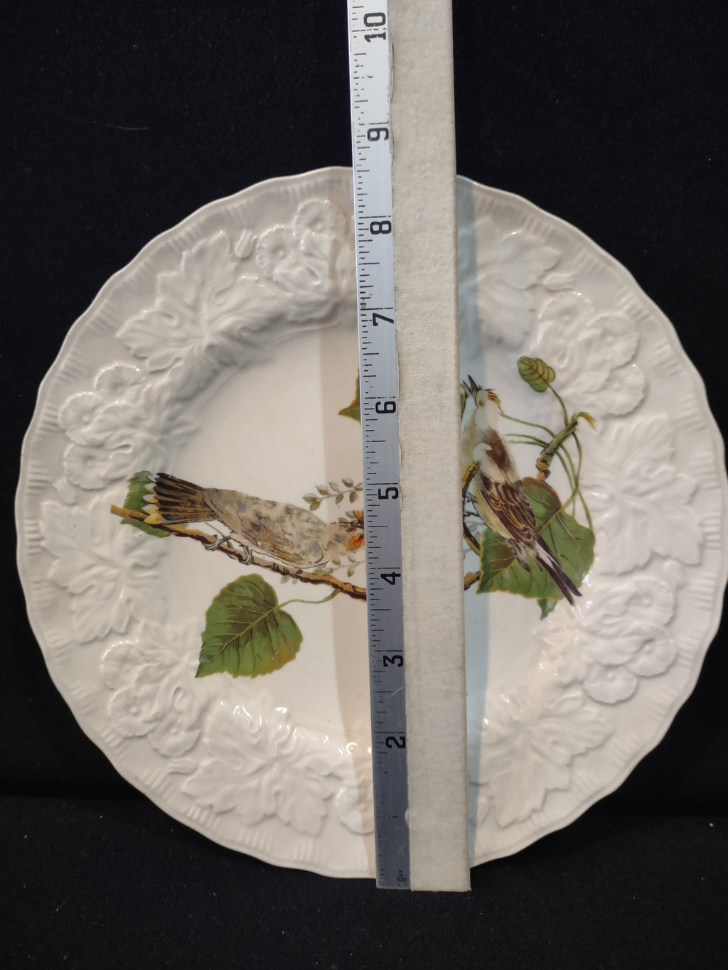 Vintage Alfred Meakin Audubon Kingbird Cottagecore Plate England [5871]