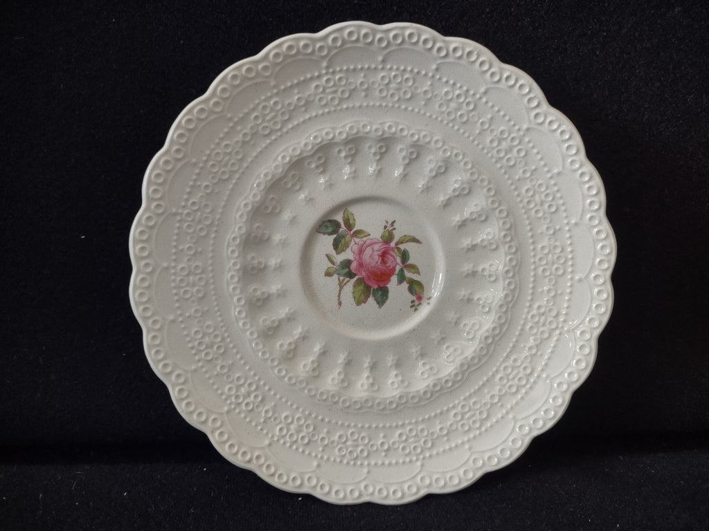 Vintage Spode Billingsley Rose Saucer Jewel Copeland England [5855]