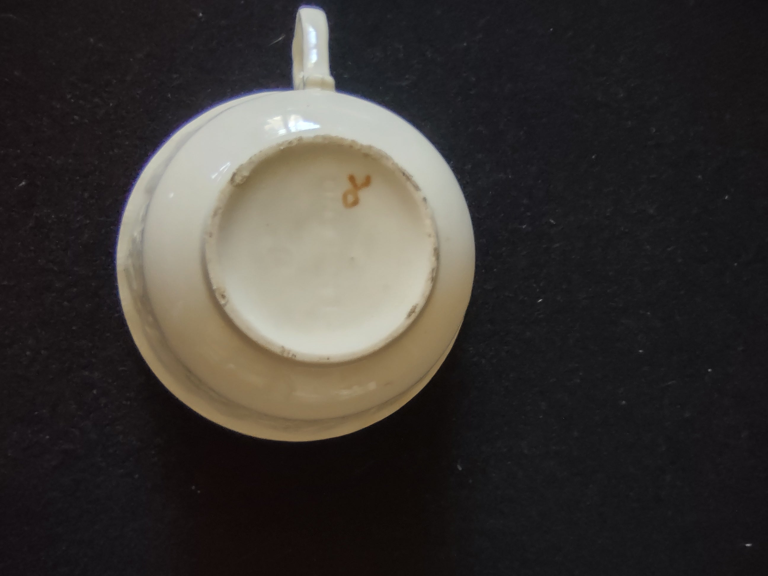 Vintage Meakin England Fork-Tailed Flycatcher Cup Saucer Cottagecore [5873]