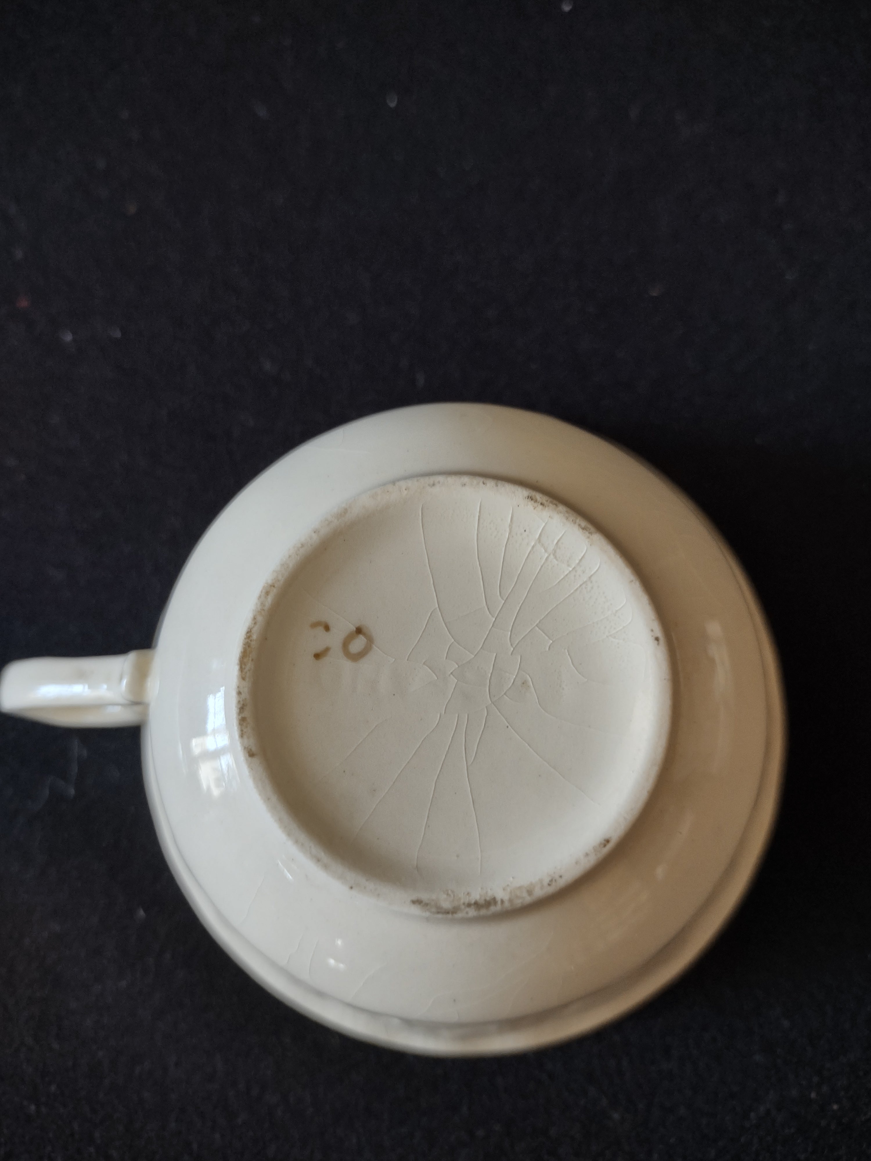 Vintage Meakin England Pigeon Porcelain Teacup Cottagecore Cup Only [5874]
