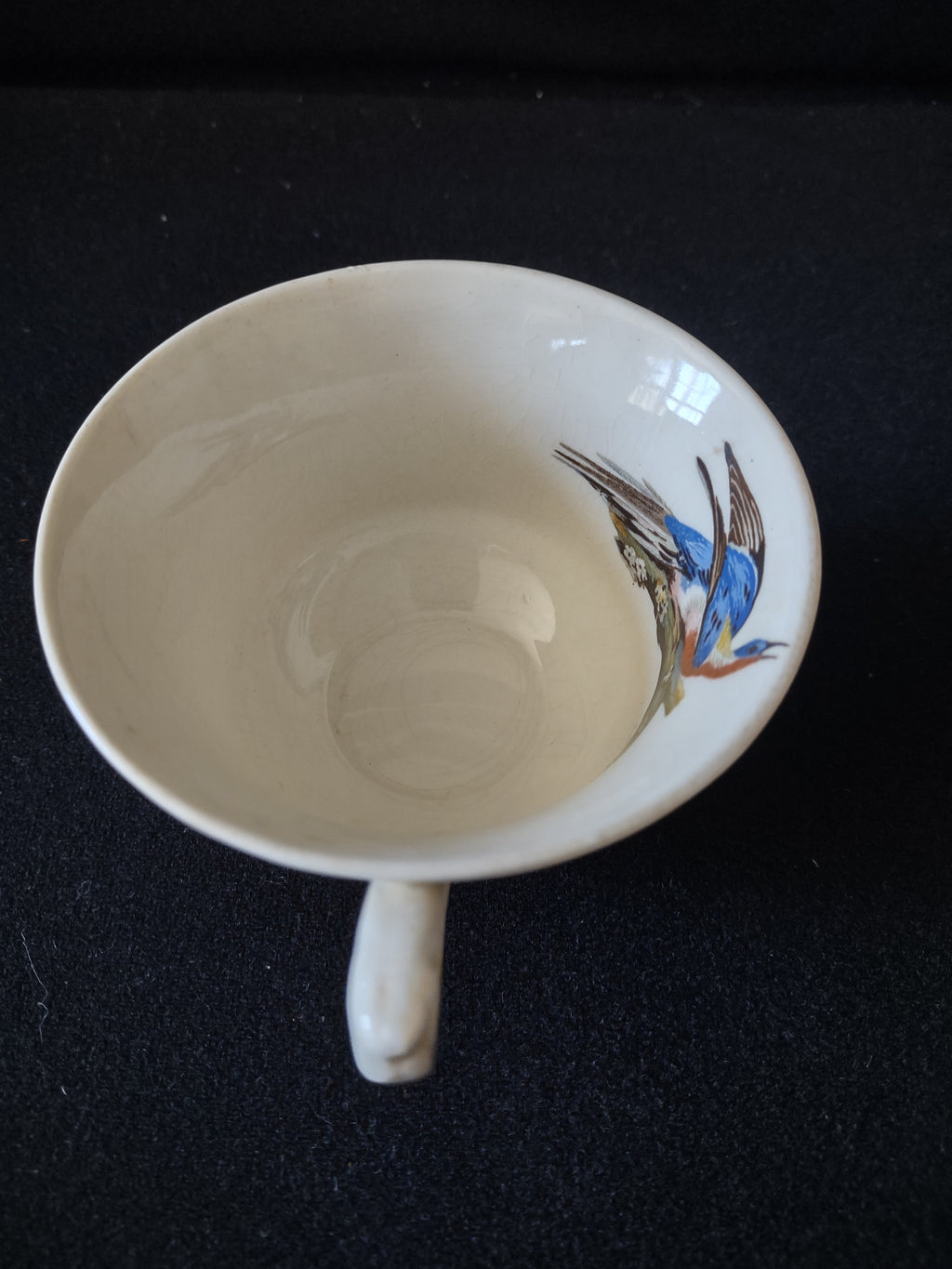 Vintage Meakin England Pigeon Porcelain Teacup Cottagecore Cup Only [5874]