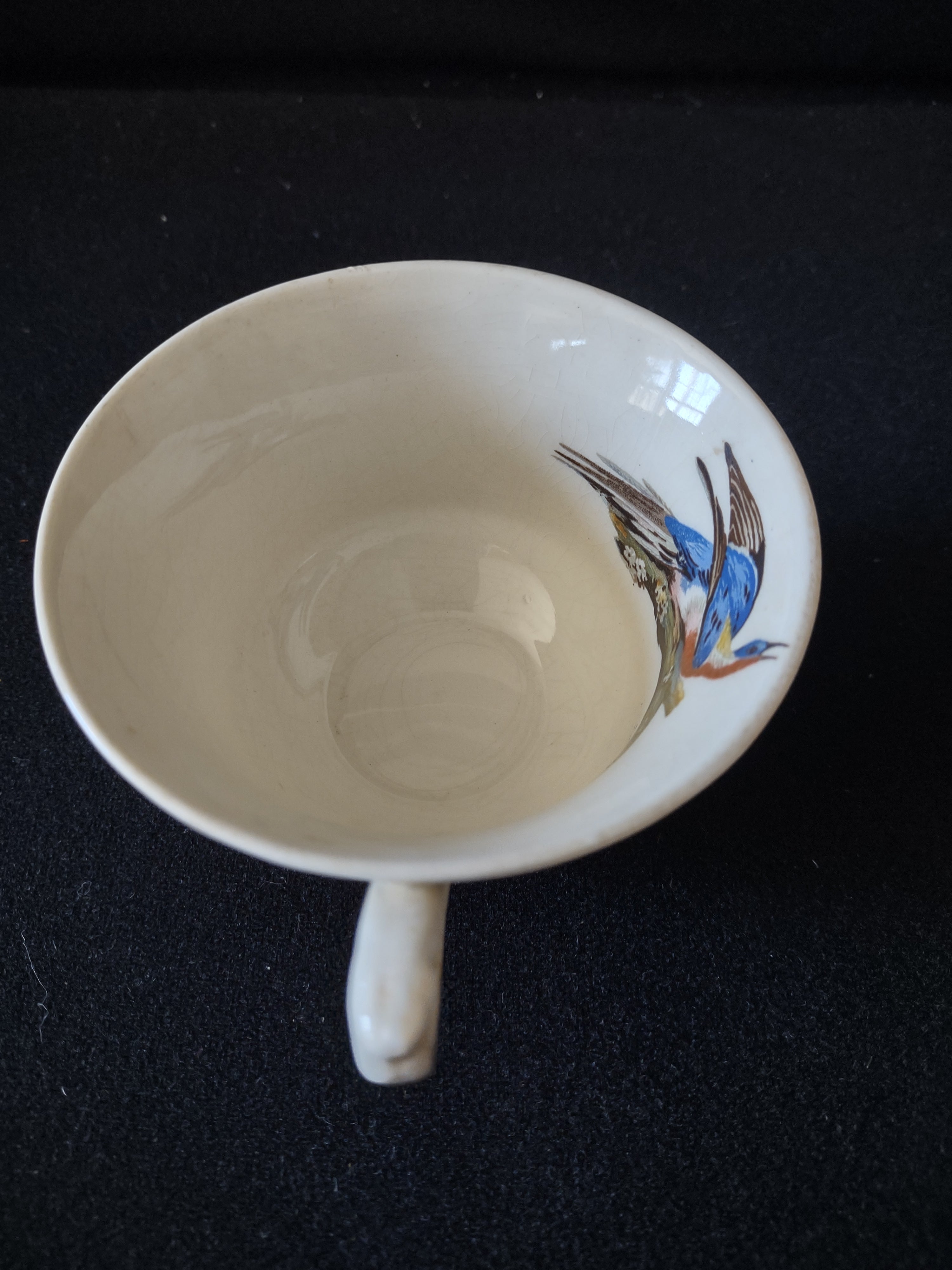 Vintage Meakin England Pigeon Porcelain Teacup Cottagecore Cup Only [5874]